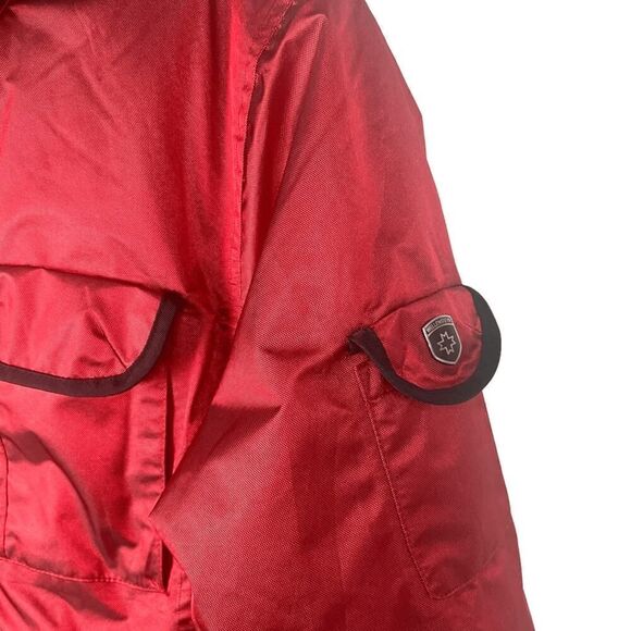 Wellensteyn Women's Revolution Winter Jacket Red Shimmer Parka Sz XL - Picture 5 of 14